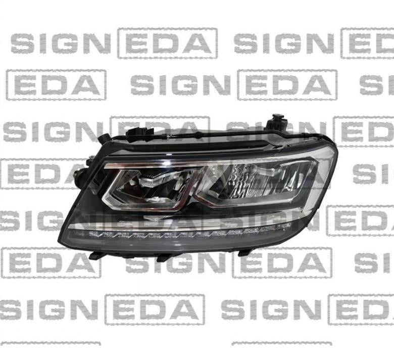 Передняя фара Volkswagen Tiguan (Фольксваген Тигуан): ZVW111238L Signeda Фара основная левая