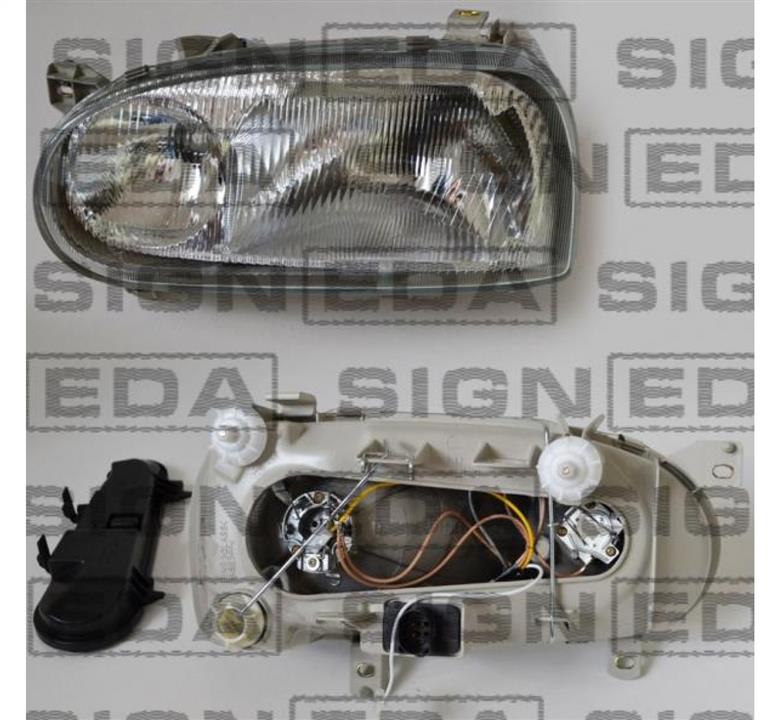 Signeda ZVW1115L Фара основная левая ZVW1115L: Отличная цена - Купить в Украине на EXIST.UA! ZVW1115L Signeda Фара основная левая