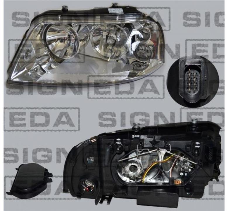 ZVW1148R Signeda Фара основная правая