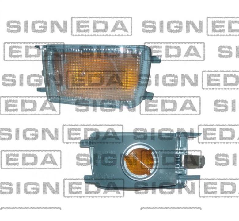 ZVW1606CR Signeda Фонарь указателя поворота в бампере