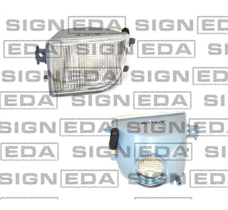 ZVW1611SR Signeda Фонарь указателя поворота в бампере