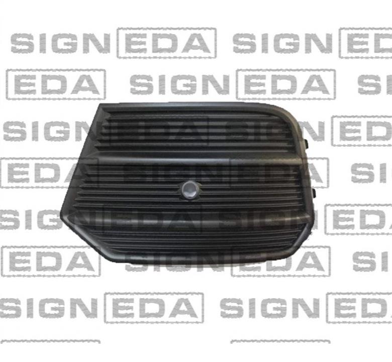 PAD07052GAL Signeda Решітка бампера переднього (заглушка) ліва