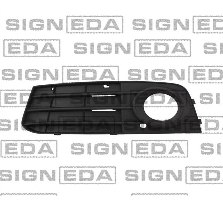 Радіаторна решітка Audi A4 (Ауді А4): PAD99027CBR Signeda Решітка бампера переднього (заглушка) права