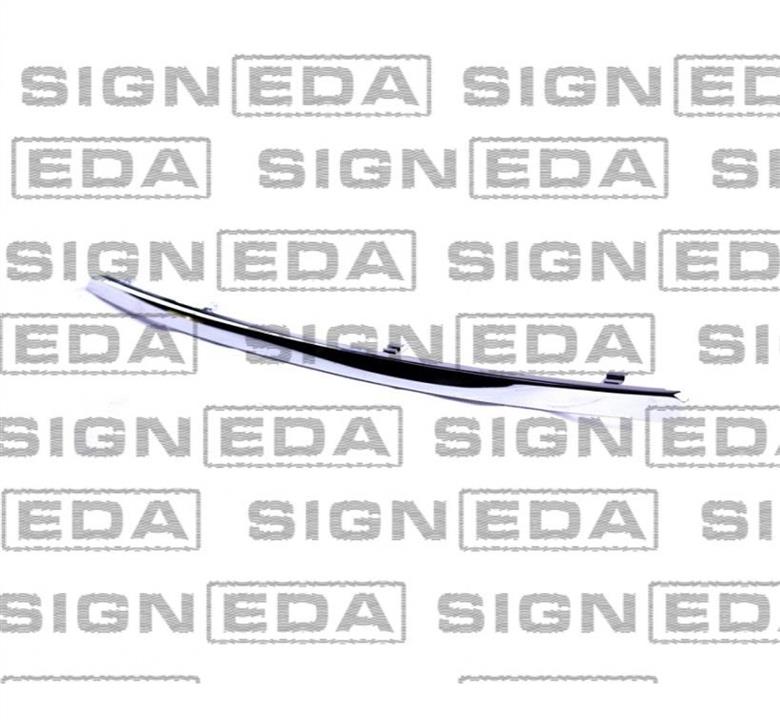 PAD99053MCR Signeda Молдинг бампера переднего хромовый
