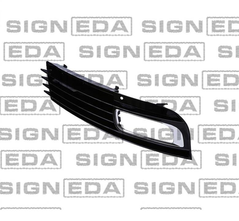 PAD99067CAR Signeda Решетка бампера переднего (заглушка) правая