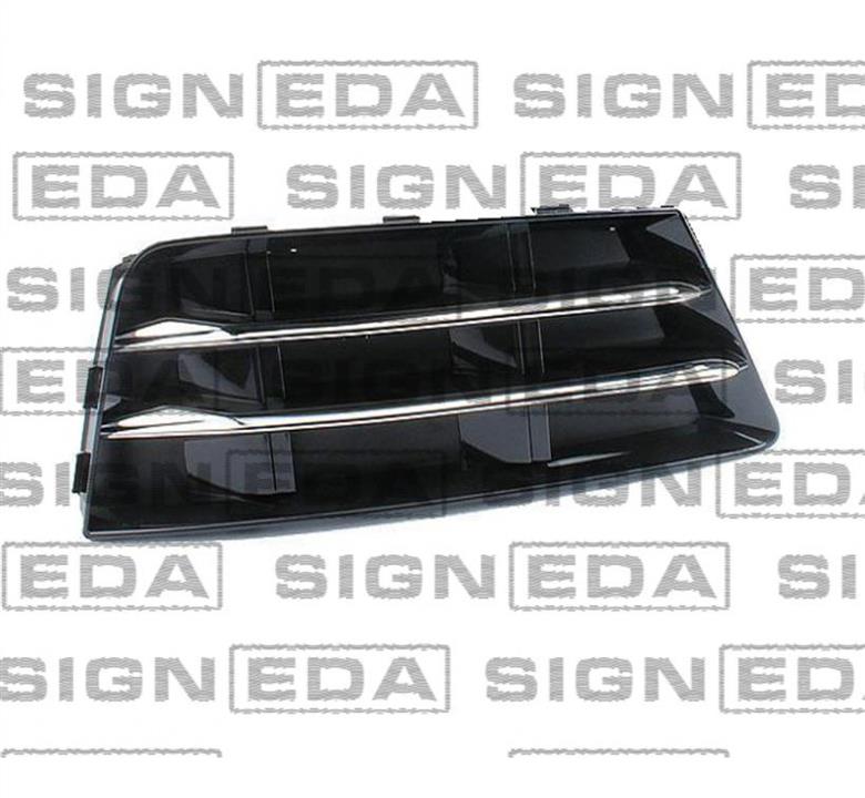 PAD99071CAR Signeda Решітка бампера переднього (заглушка) права
