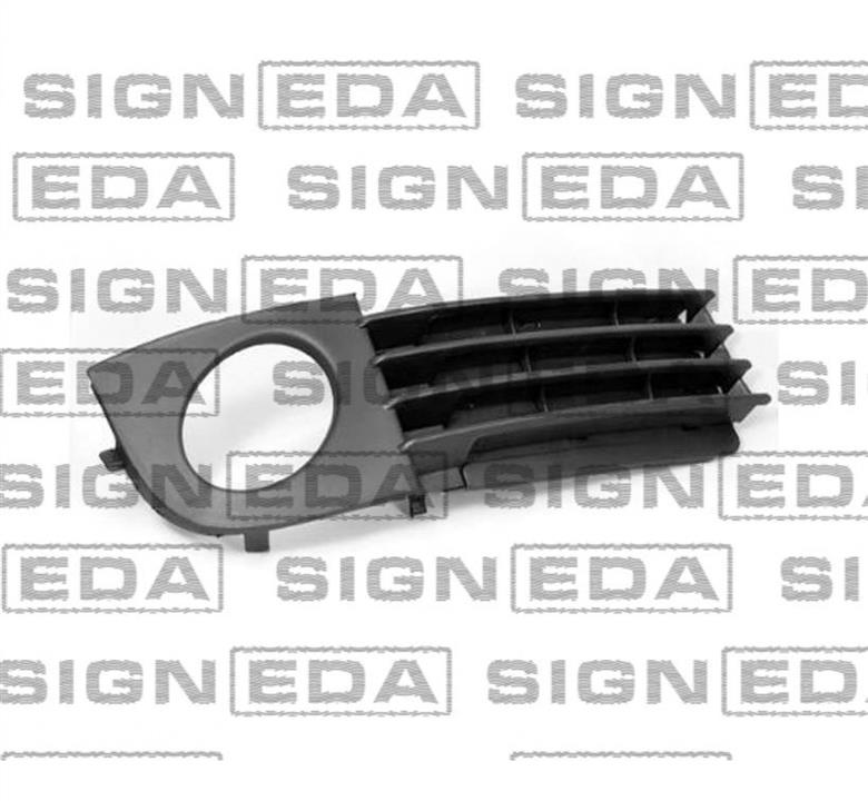 PAD99073CAR Signeda Решітка бампера переднього (заглушка) права