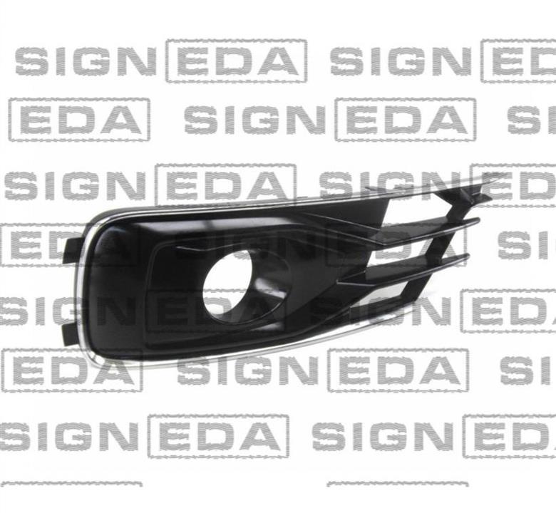 PAD99074CAR Signeda Решетка бампера переднего (заглушка) правая