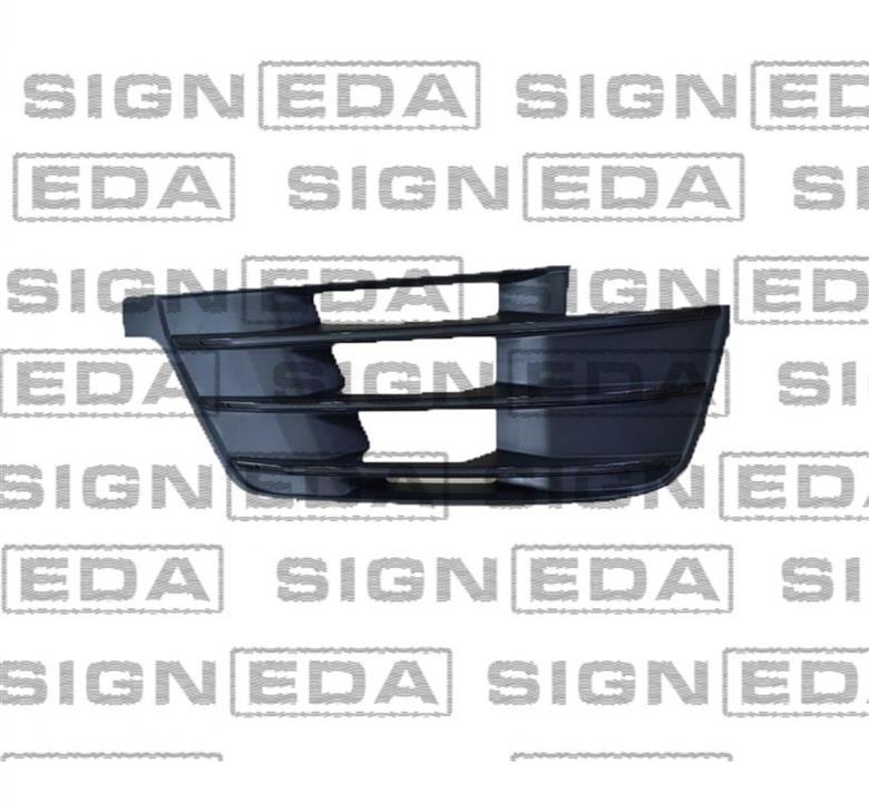 PAD99078CAR Signeda Решітка бампера переднього (заглушка) права