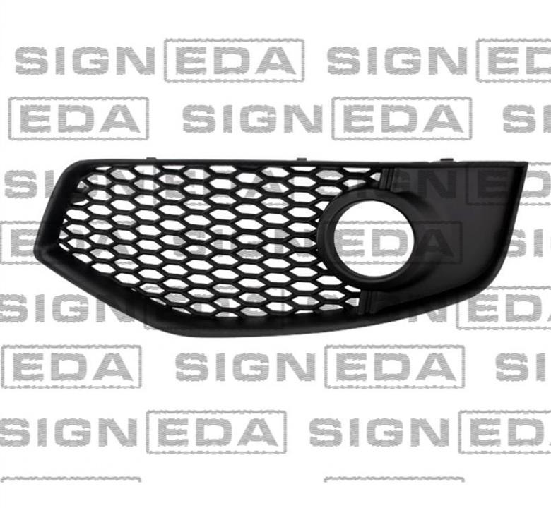 Решетка радиатора Audi A4 (Ауди А4): PAD99079CAR Signeda Решетка бампера переднего (заглушка) правая