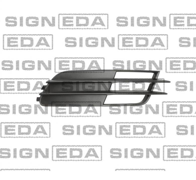 Решітка радіатора Audi A6 (Ауді А6): PAD99099CAL Signeda Решітка бампера переднього (заглушка) ліва