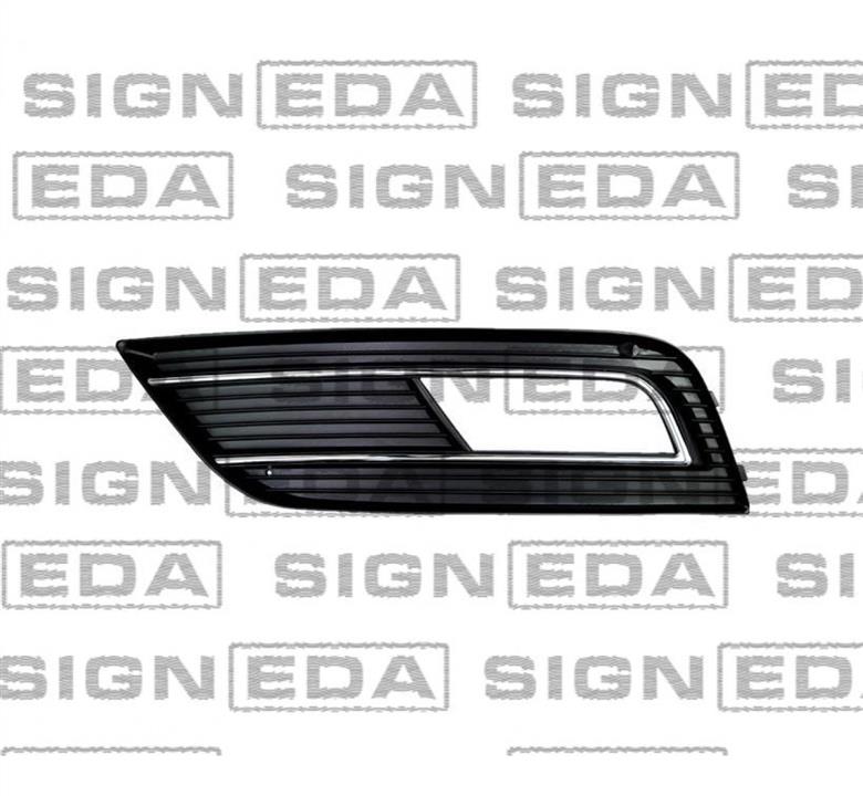 PAD99139AL Signeda Решетка бампера переднего (заглушка) левая