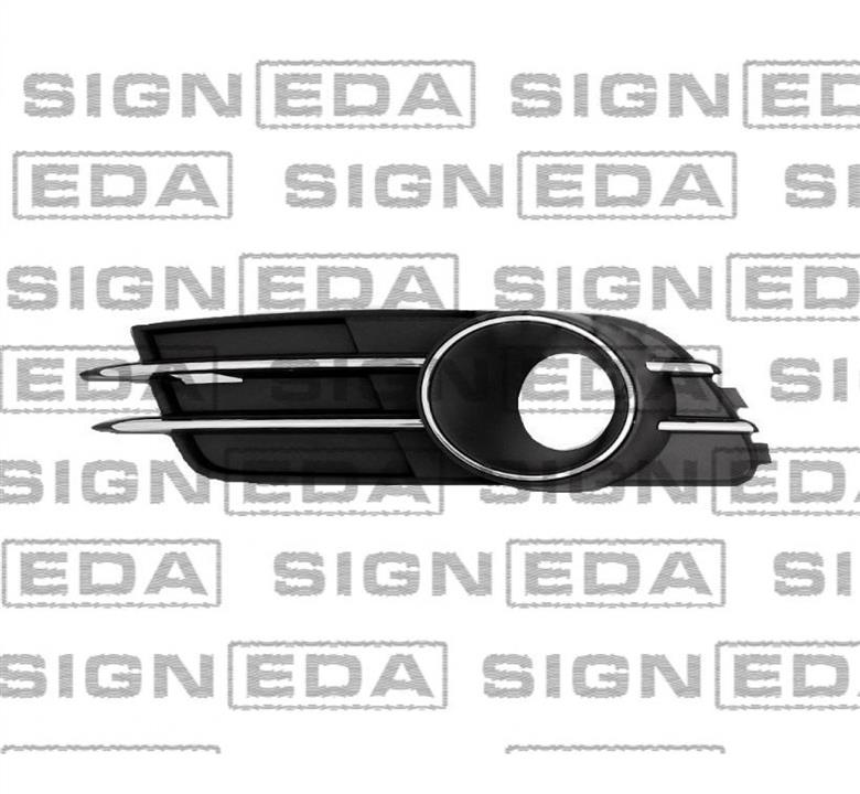 PAD99142BL Signeda Решетка бампера переднего (заглушка) левая