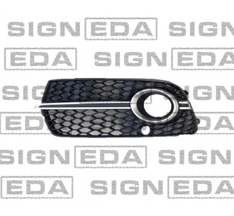 Передняя решетка Audi Q5 (Ауди Q5): PAD99205AR Signeda Решетка бампера переднего (заглушка) правая