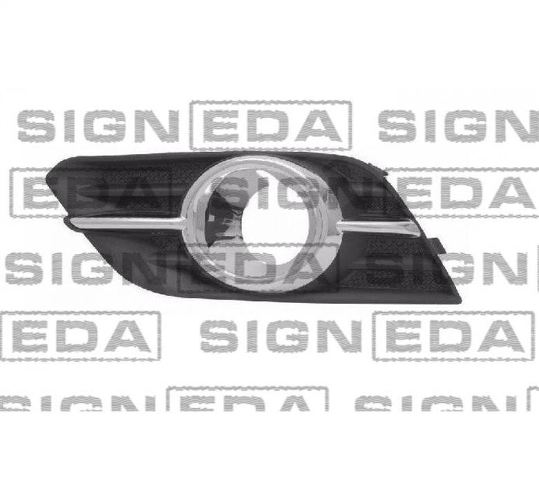 PBK99013CAL Signeda Решітка бампера переднього (заглушка) ліва