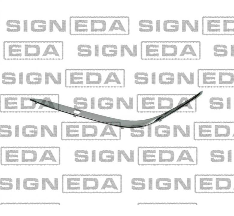 PBM04015MDR Signeda Молдинг бампера переднего хромовый
