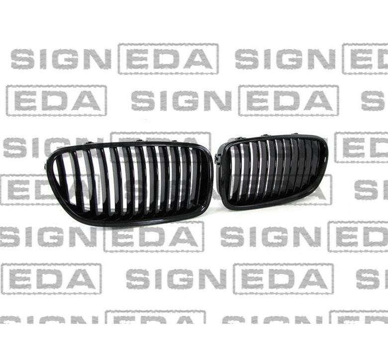 Решетка радиатора BMW 5 series (БМВ 5 Серии): PBM07064BK Signeda Решетка радиатора