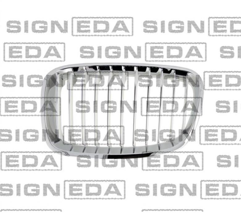 Сетка в бампер BMW 1 series (БМВ 1 Серии): PBM07086GAL Signeda Решетка радиатора левая