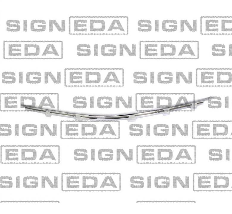 PBM99013MAR Signeda Молдинг бампера переднего хромовый