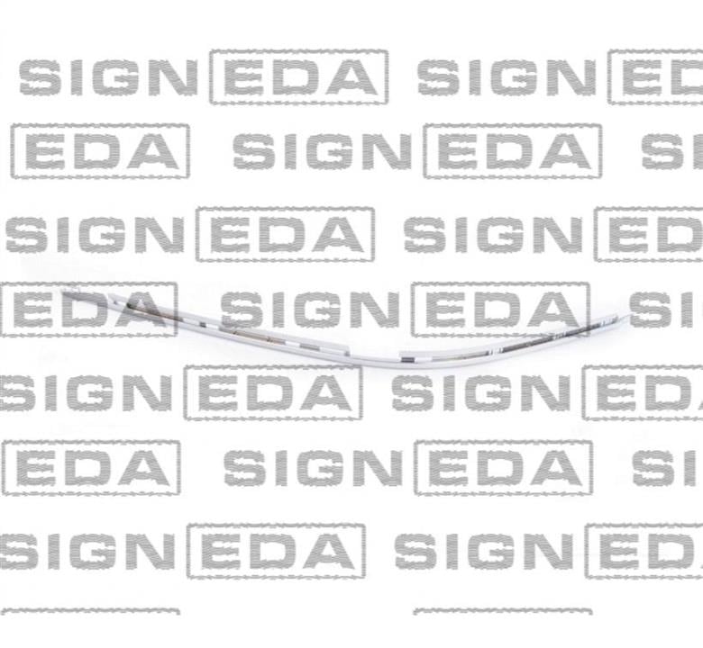 PBM99033MCR Signeda Молдинг накладки бампера переднего хромовый