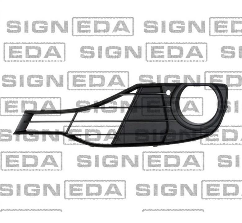 PBM99107CAR Signeda Решітка бампера переднього (заглушка) права