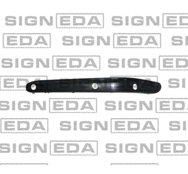 PBZ04017MBR Signeda Молдинг бампера переднего правый хромовый