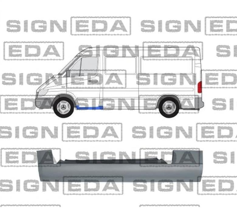 PBZ50640L Signeda Порог левый