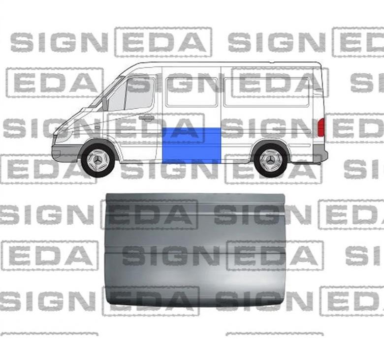 PBZ88015AL Signeda Ремонтная часть двери передней левой