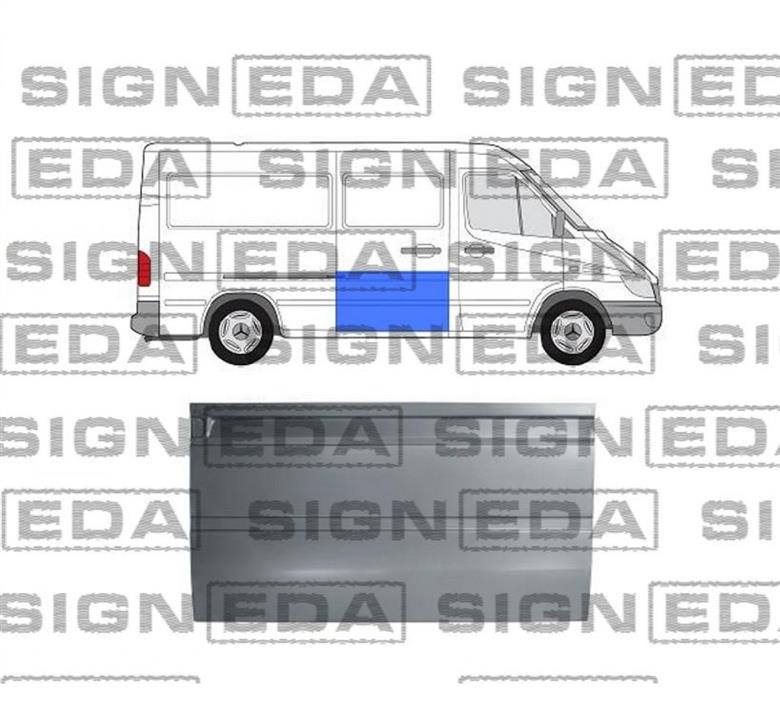 PBZ88019A Signeda Ремонтная часть сдвижной двери