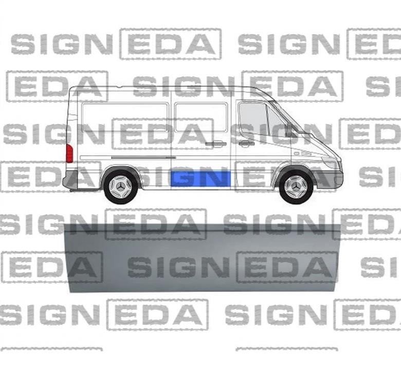 PBZ88020A Signeda Ремонтная часть сдвижной двери