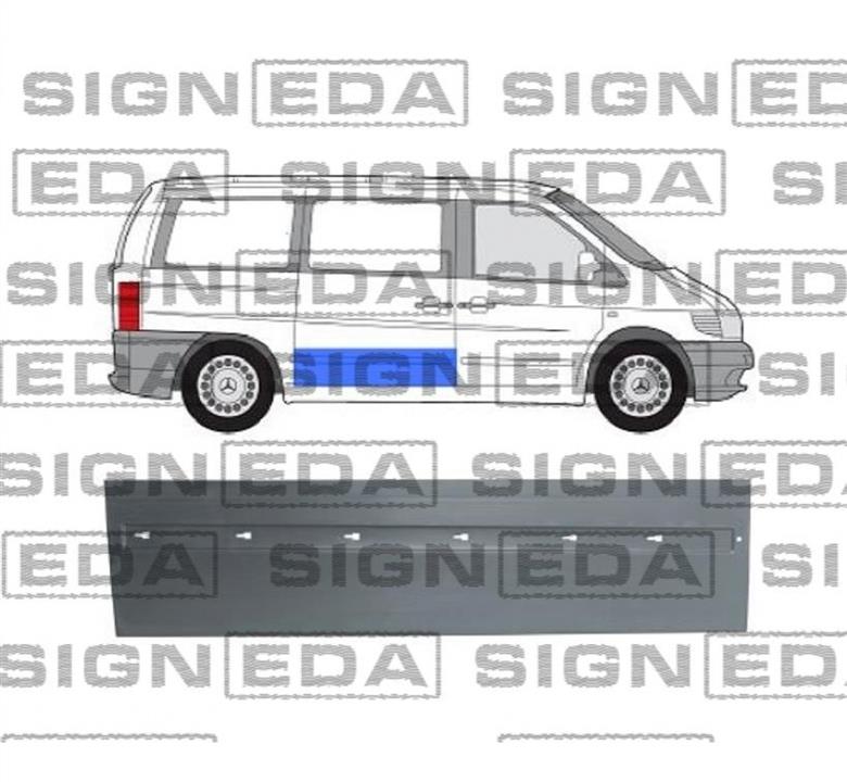 PBZ88037AR Signeda Ремонтна частина дверей