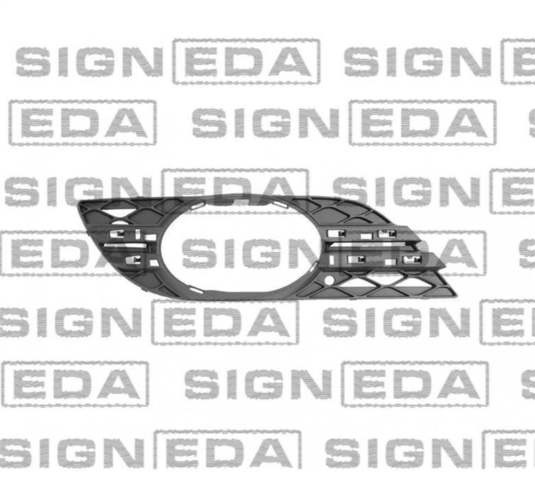 PBZ99027CAR Signeda Решетка бампера переднего (заглушка) правая