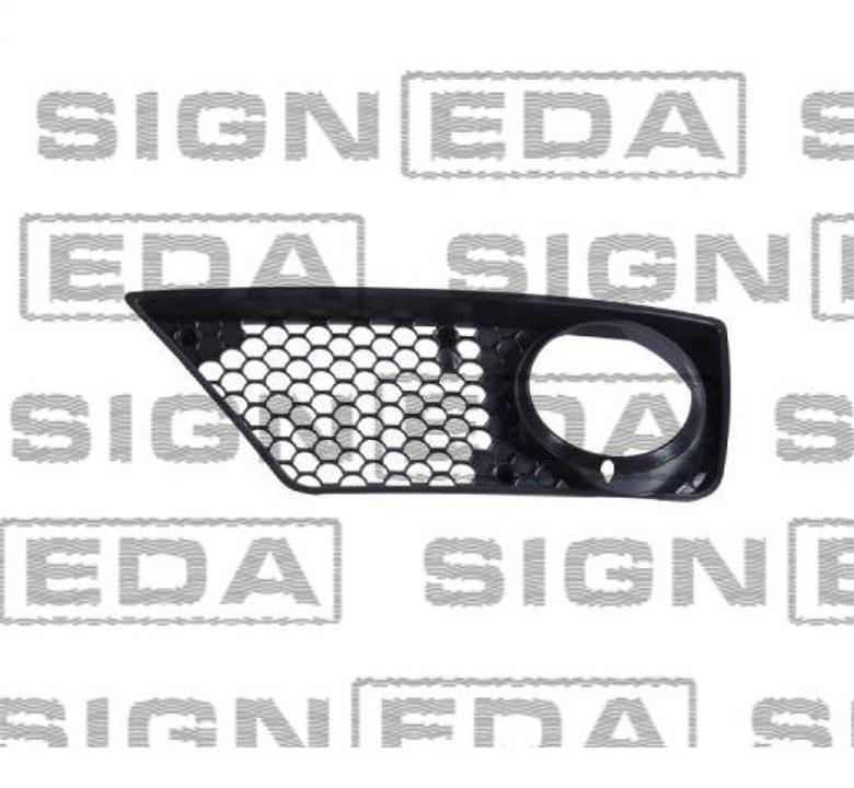 Решітка радіатора Mercedes E-Class (Мерседес Е-Класу): PBZ99239GAL Signeda Решітка бампера переднього (заглушка) ліва