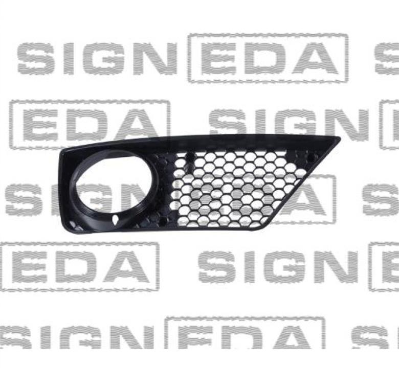 Решетка радиатора Mercedes E-Class (Мерседес Е-Класса): PBZ99239GAR Signeda Решетка бампера переднего (заглушка) правая