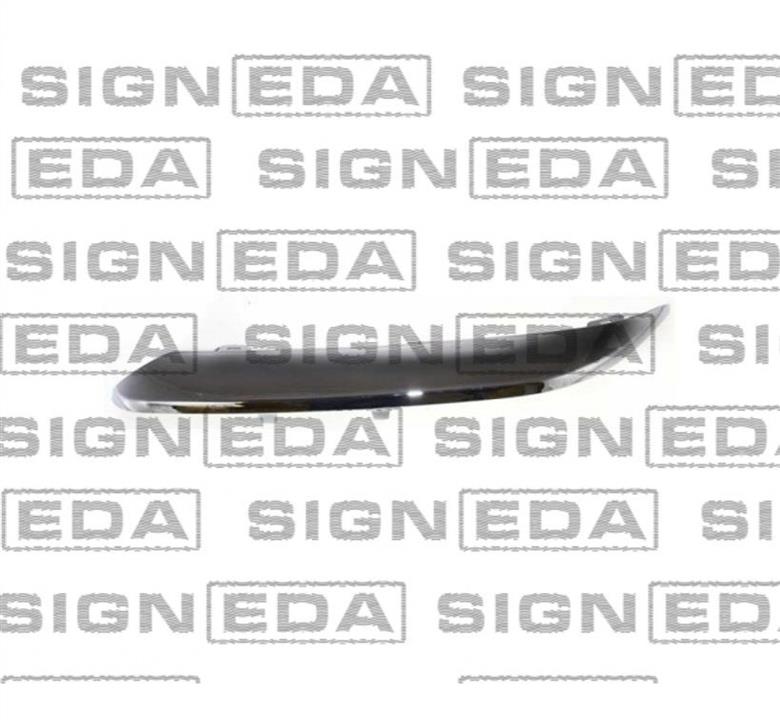 PCR04027MBR Signeda Молдинг бампера переднего правый хромовый