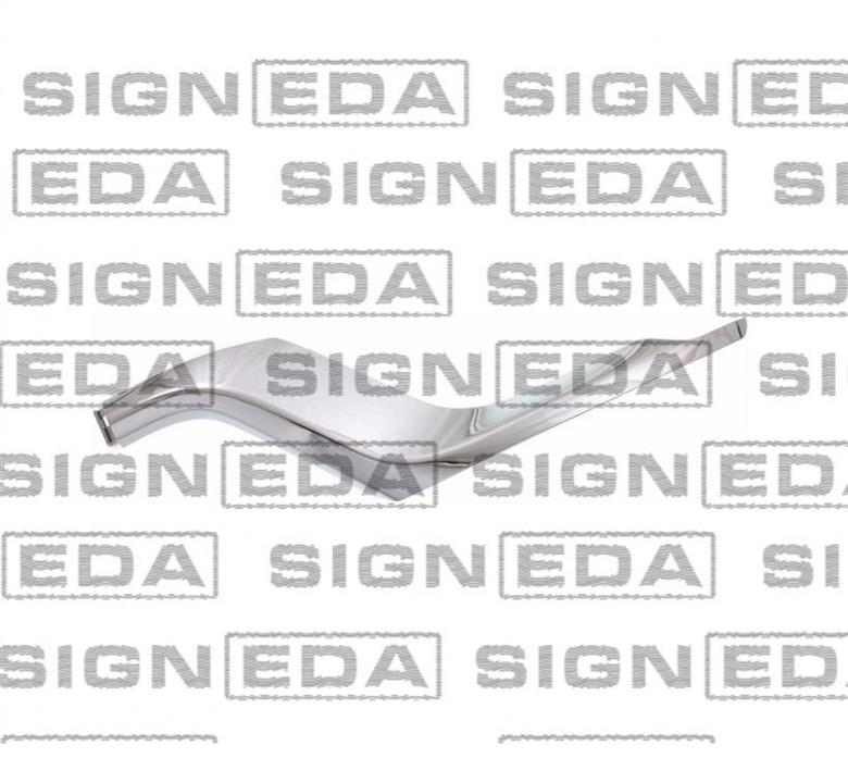 PCR04068MAR Signeda Молдинг бампера переднего правый хромовый
