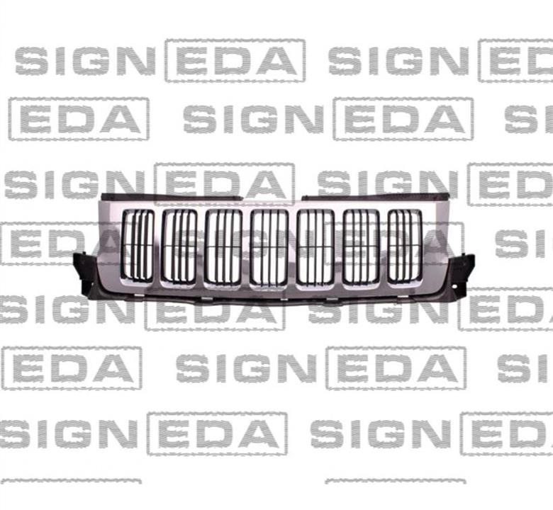 Передня решітка Jeep Grand Cherokee (Джип Гранд Черокі): PCR07037GA Signeda Решітка радіатора