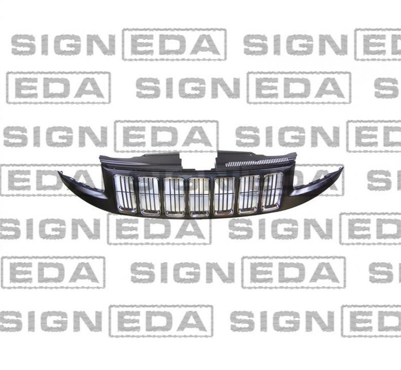 Решітка радіатора Jeep Grand Cherokee (Джип Гранд Черокі): PCR07044GC Signeda Решітка радіатора