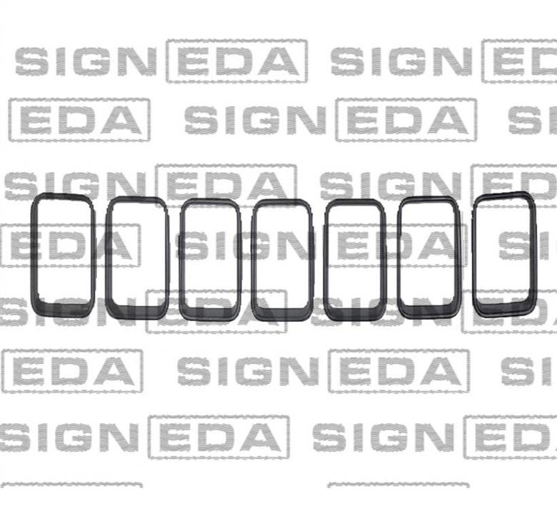 Сетка в бампер Jeep Grand Cherokee (Джип Гранд Чероки): PCR07069GA Signeda Решетка радиатора
