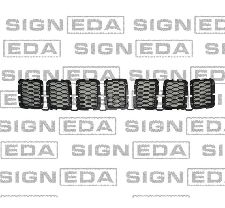 Решітка радіатора Jeep Grand Cherokee (Джип Гранд Черокі): PCR07077GA Signeda Решітка радіатора