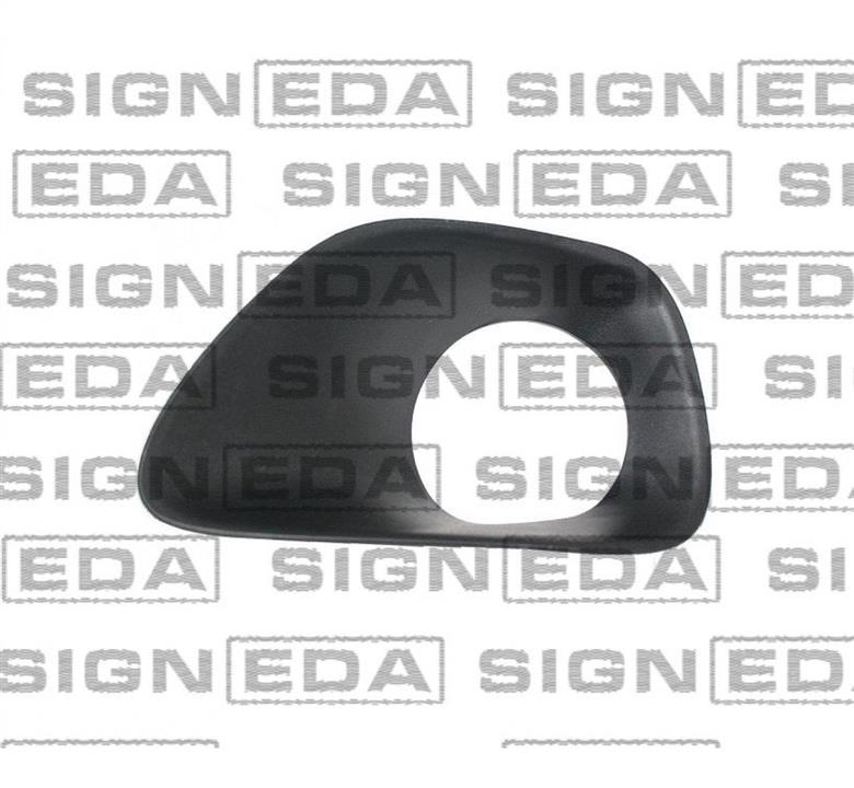 PCR99007CAR Signeda Решітка бампера переднього (заглушка) права