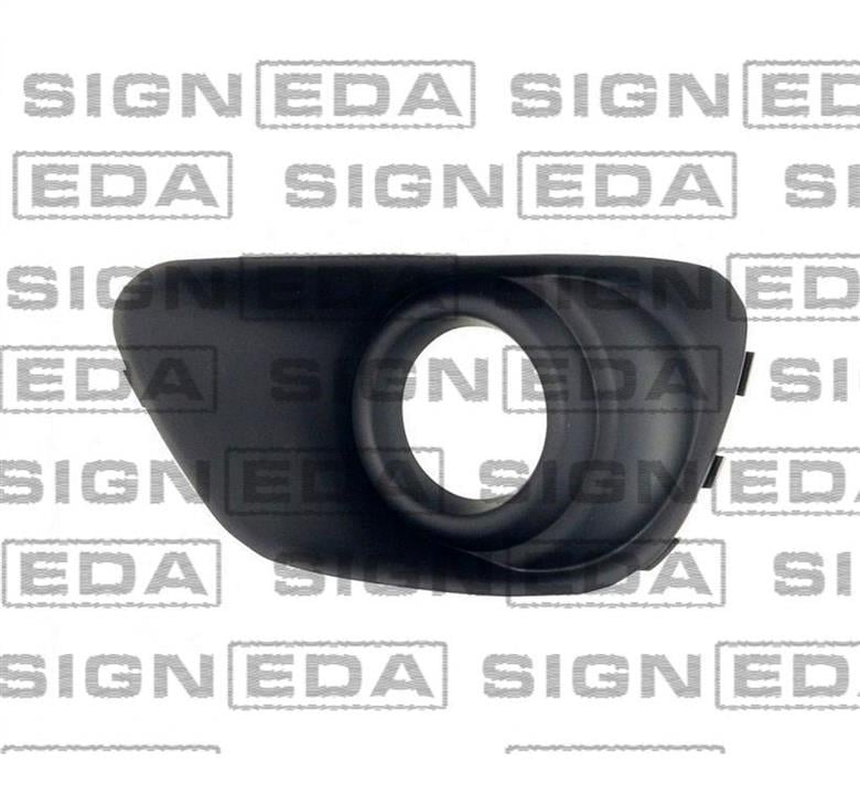 PCR99008CAR Signeda Решітка бампера переднього (заглушка) права
