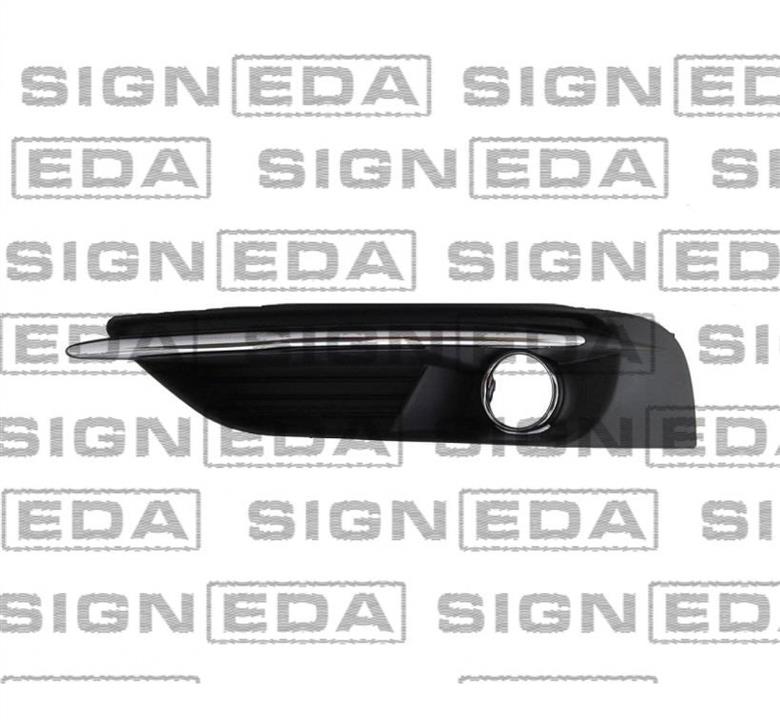 Радіаторна решітка Крайслер: PCR99010CBL Signeda Решітка бампера переднього (заглушка) ліва