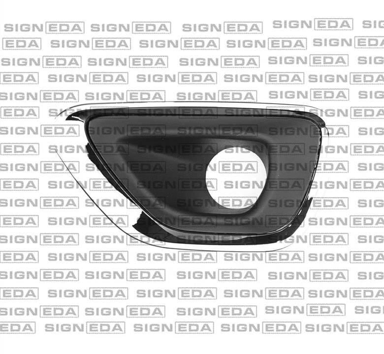 PCR99014CAL Signeda Решітка бампера переднього (заглушка) ліва