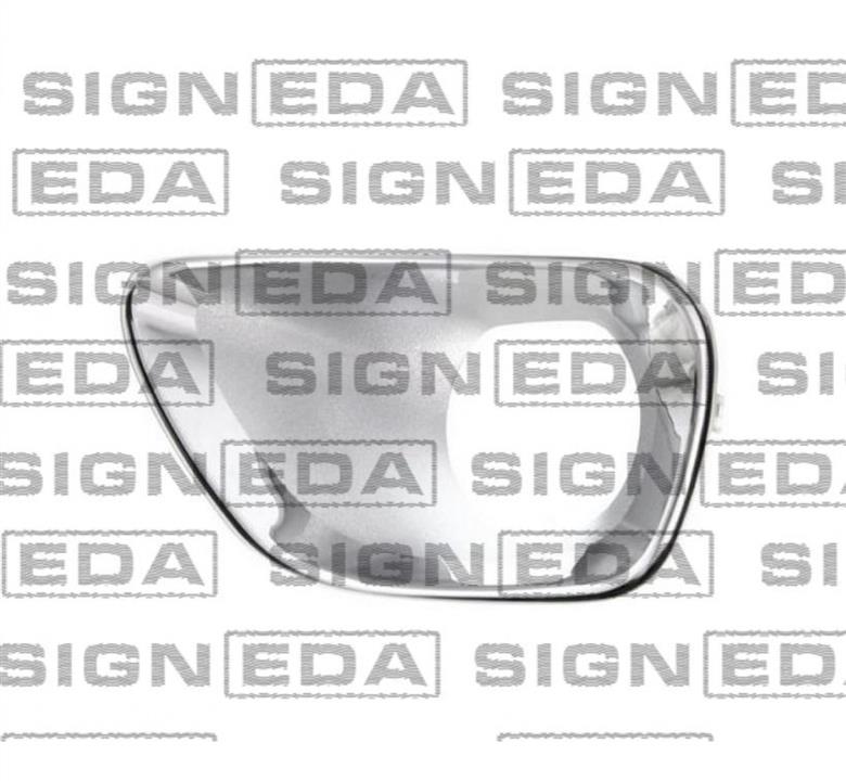 Передняя решетка Джип: PCR99015CAL Signeda Решетка бампера переднего (заглушка) левая