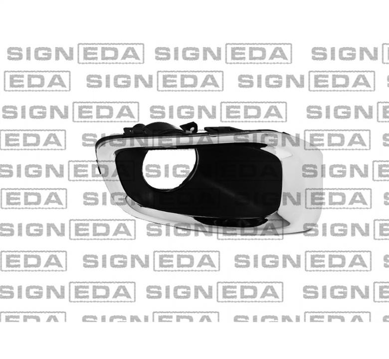 PCR99017CAL Signeda Решітка бампера переднього (заглушка) ліва