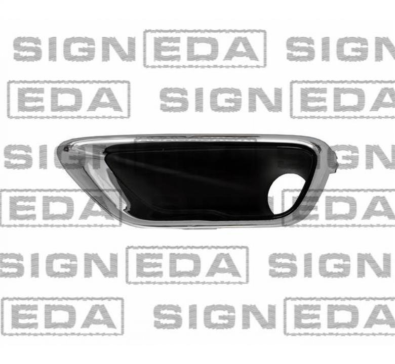 Радіаторна решітка Jeep Grand Cherokee (Джип Гранд Черокі): PCR99027CAL Signeda Решітка бампера переднього (заглушка) ліва