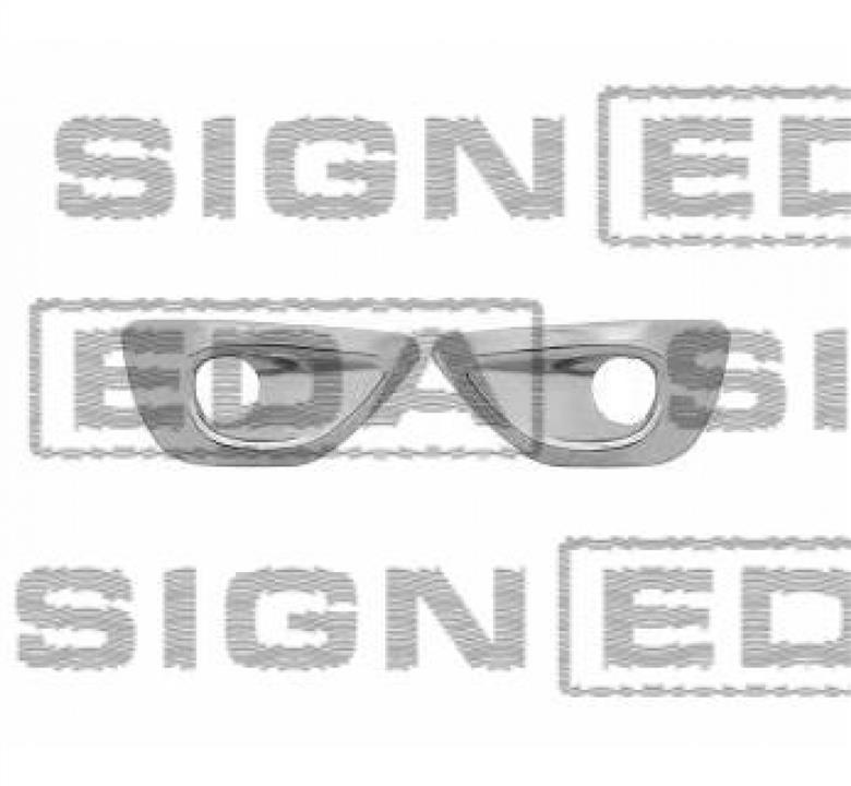 PCR99089CALR Signeda Решітка бампера переднього (заглушка)
