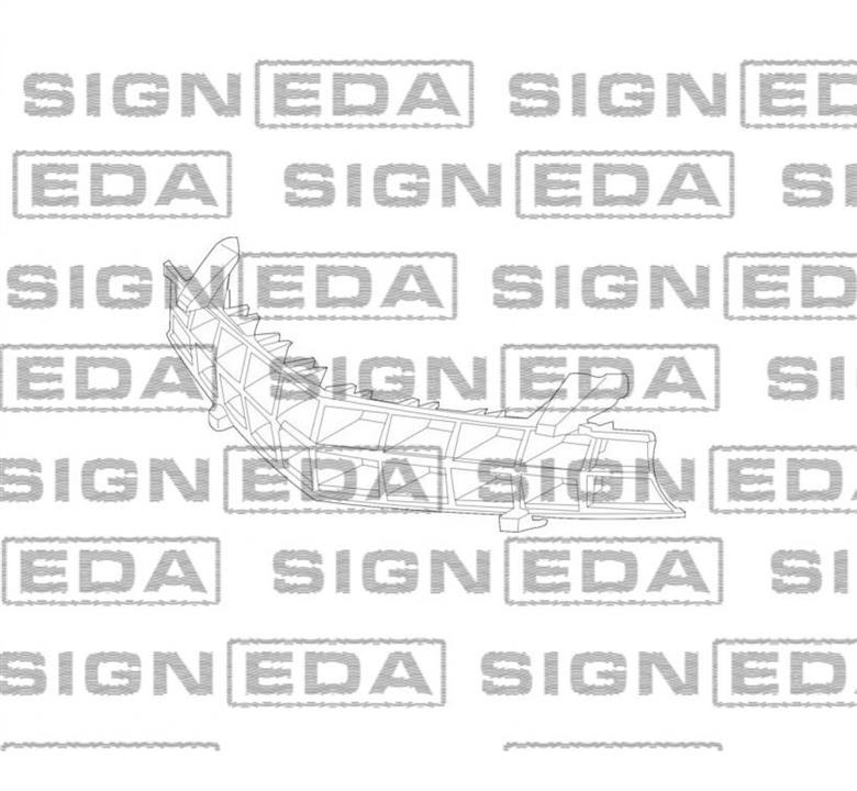 Передня решітка Chevrolet Camaro (Шевроле Камаро): PCV07231GB Signeda Решітка радіатора