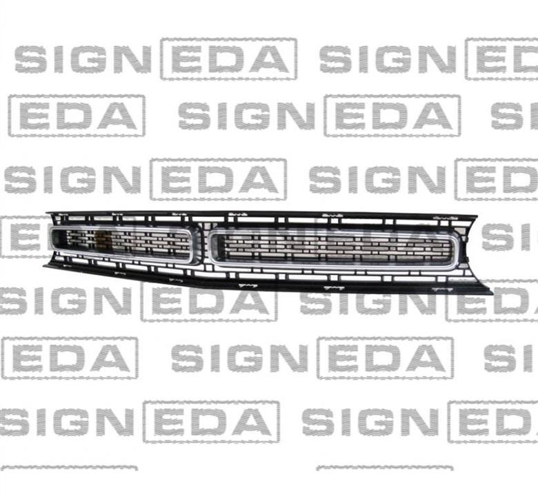 Сетка в бампер Dodge Challenger (Додж Челленжер): PDG07097GB Signeda Решетка радиатора